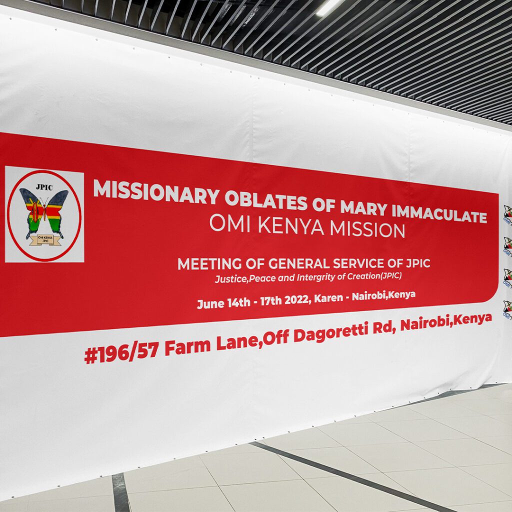 OMI Kenya Branding - Wall Banner